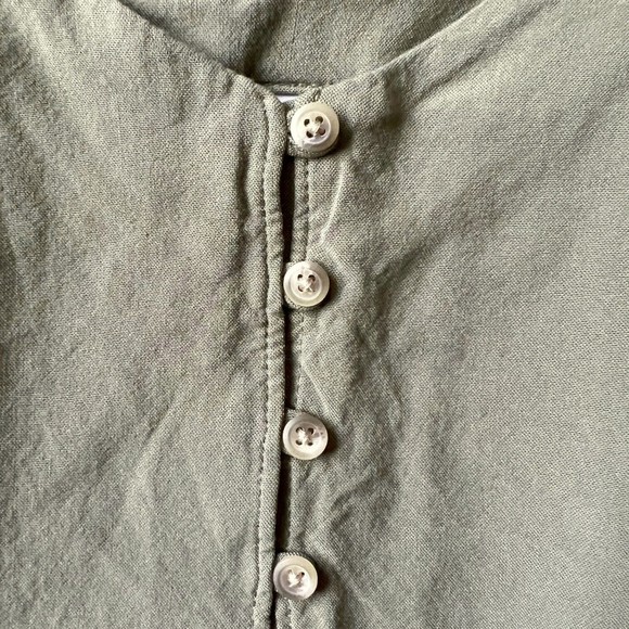Old Navy Cami Rayon Button Top XS Sage Green Tank Women’s Blouse Extra Small - Picture 7 of 10